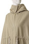 PC OVERSIZED HOODED COAT コート マディソンブルー/MADISONBLUE