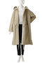 PC OVERSIZED HOODED COAT コート マディソンブルー/MADISONBLUE