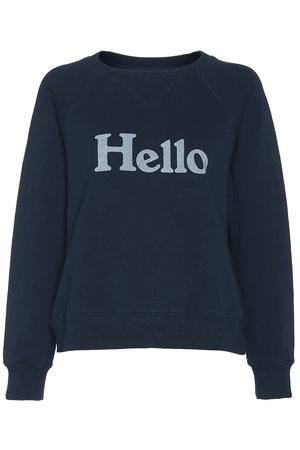 マディソンブルー/MADISONBLUEのHELLO SWEAT L/S URAKE DYED ロングスリーブスウェット(110100/110105)