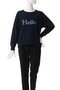 HELLO SWEAT L/S URAKE DYED ロングスリーブスウェット マディソンブルー/MADISONBLUE