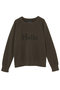 HELLO SWEAT L/S URAKE DYED ロングスリーブスウェット マディソンブルー/MADISONBLUE グレー