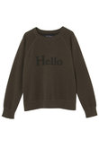 HELLO SWEAT L/S URAKE DYED ロングスリーブスウェット