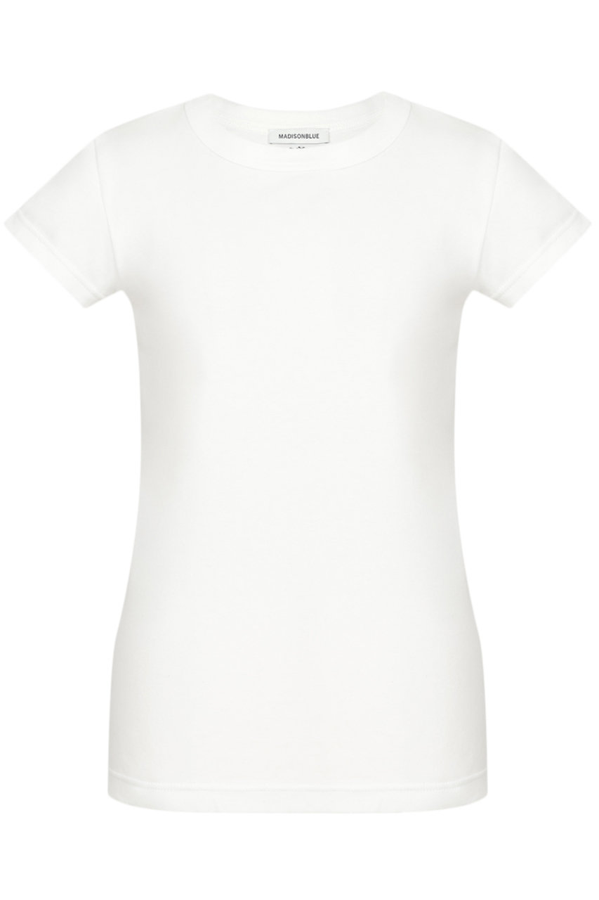 マディソンブルー/MADISONBLUEのCREW NECK TEE クルーネックTシャツ(ホワイト/MB251-7703)