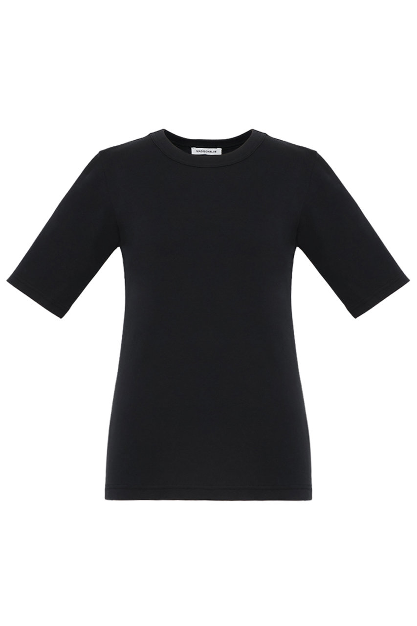 マディソンブルー/MADISONBLUEのCREW NECK H/S TEE クルーネックハーフスリーブTシャツ(ブラック/MB251-7704)