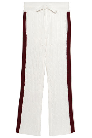 マディソンブルー/MADISONBLUEのSIDESTRIPE CABLE PANTS パンツ(110600/110601)