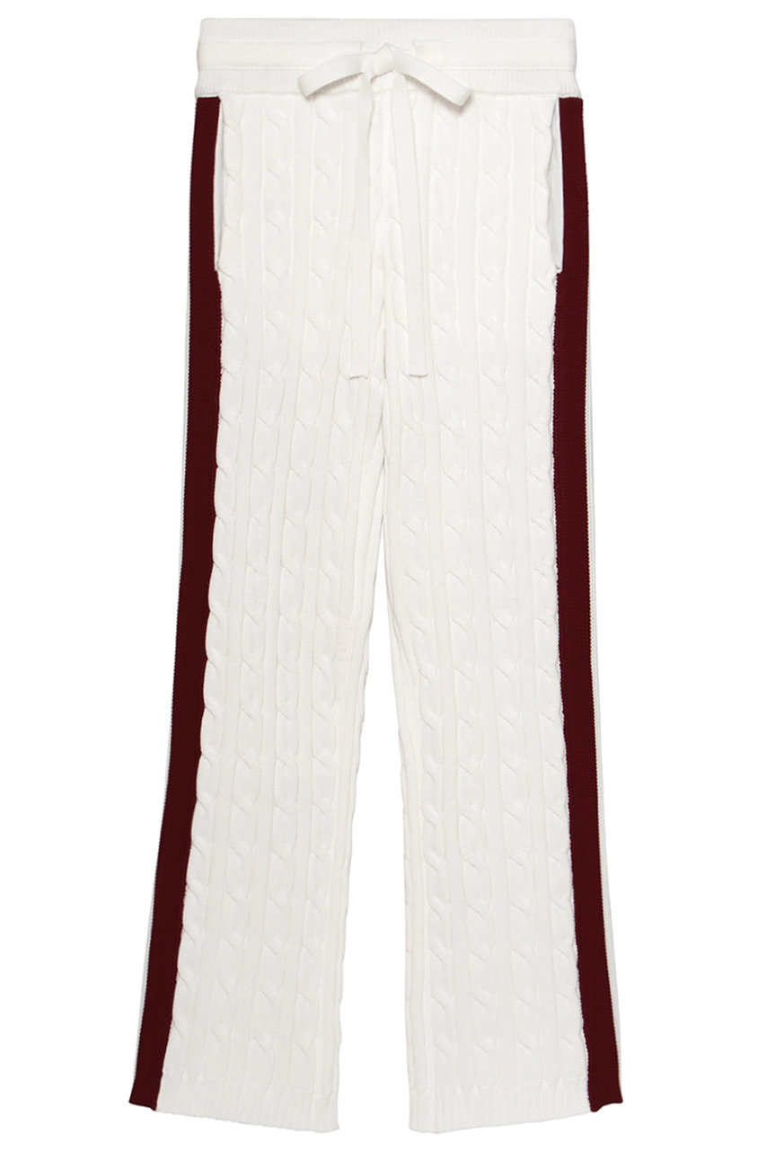 SIDESTRIPE CABLE PANTS パンツ