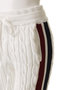 SIDESTRIPE CABLE PANTS パンツ マディソンブルー/MADISONBLUE