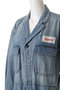 JUMP SUITS DENIM デニムジャンプスーツ マディソンブルー/MADISONBLUE