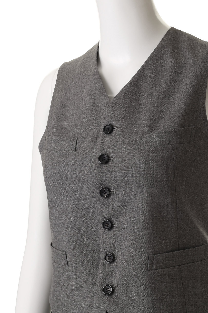 MADISONBLUE(マディソンブルー)｜VEST W TRO ベスト/グレー の通販