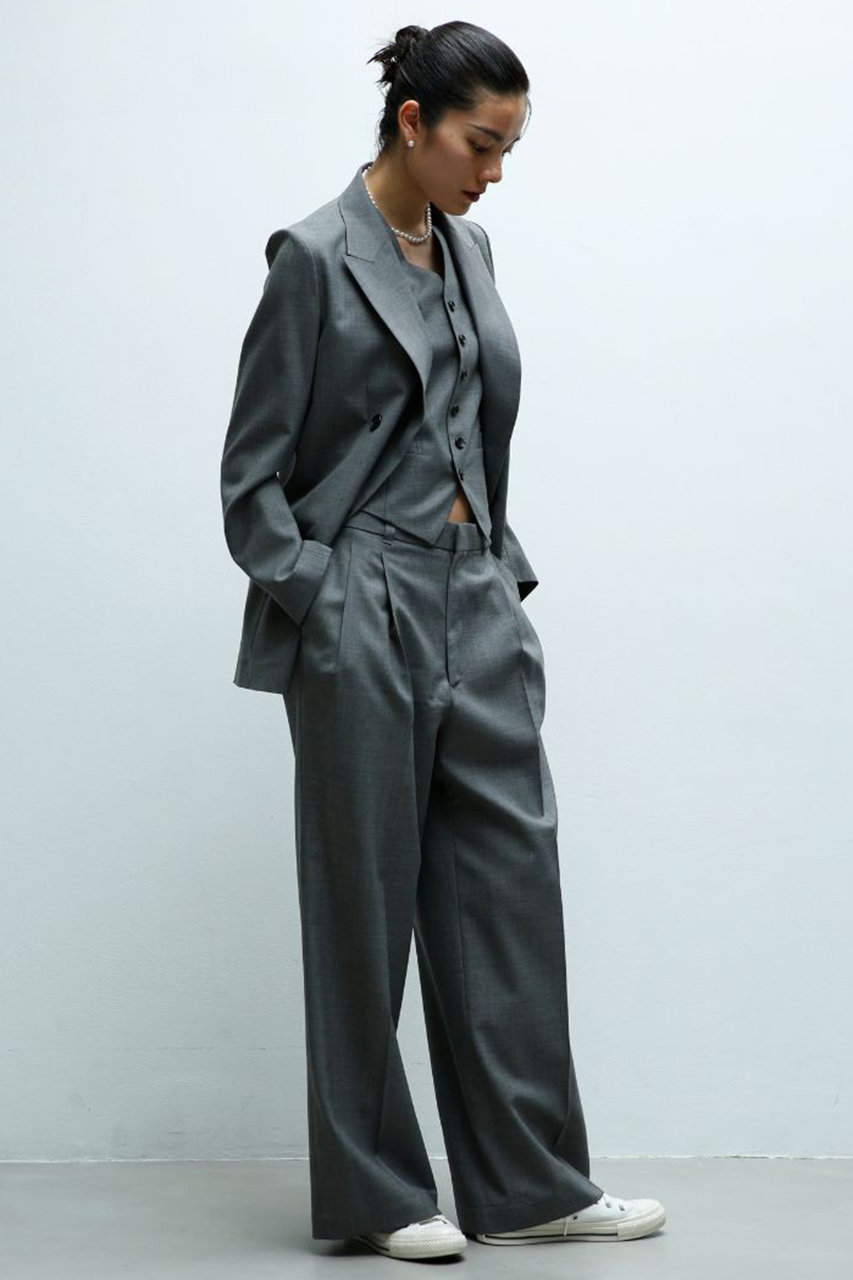 MADISONBLUE(マディソンブルー)｜PLEATED WIDE LEG LPT W TRO ワイド