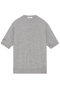 WRIKLED CREW NECK H/S PO クルーネックプルオーバー マディソンブルー/MADISONBLUE グレー
