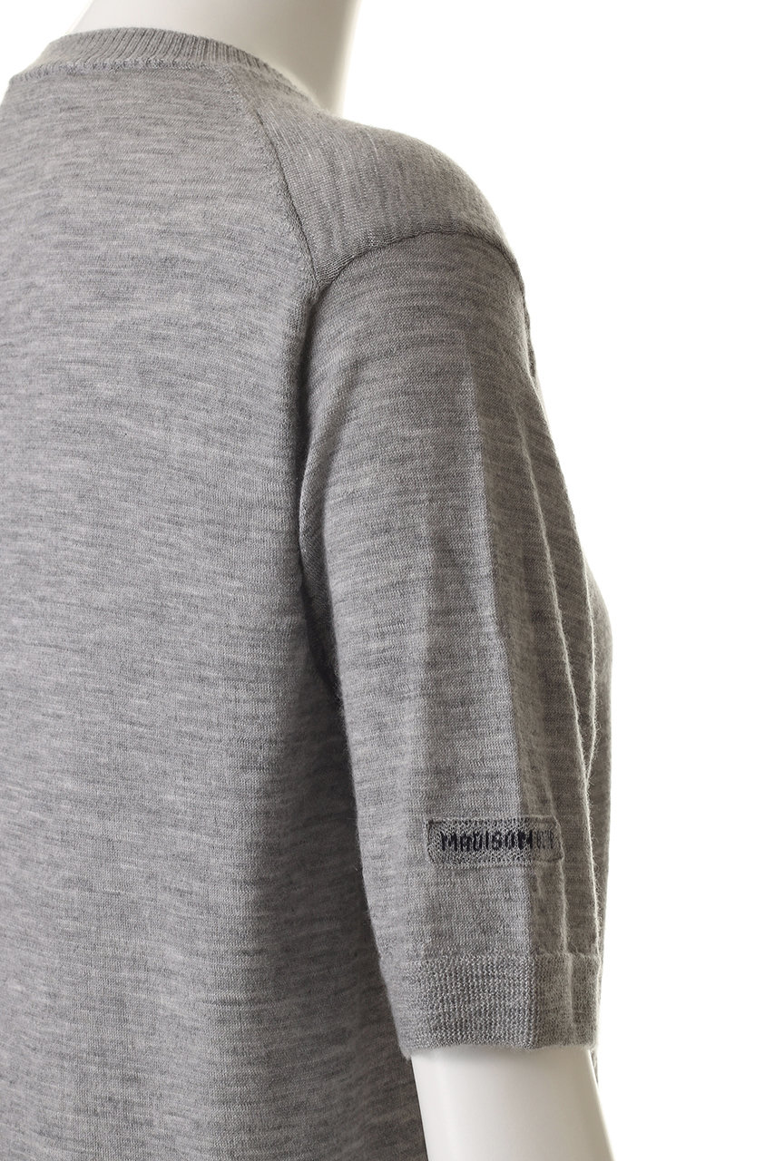 MADISONBLUE(マディソンブルー)｜WRIKLED CREW NECK H/S PO クルー
