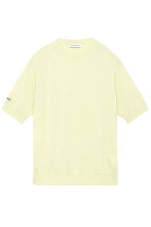 マディソンブルー/MADISONBLUEのWRIKLED CREW NECK H/S PO クルーネックプルオーバー(110300/110301)