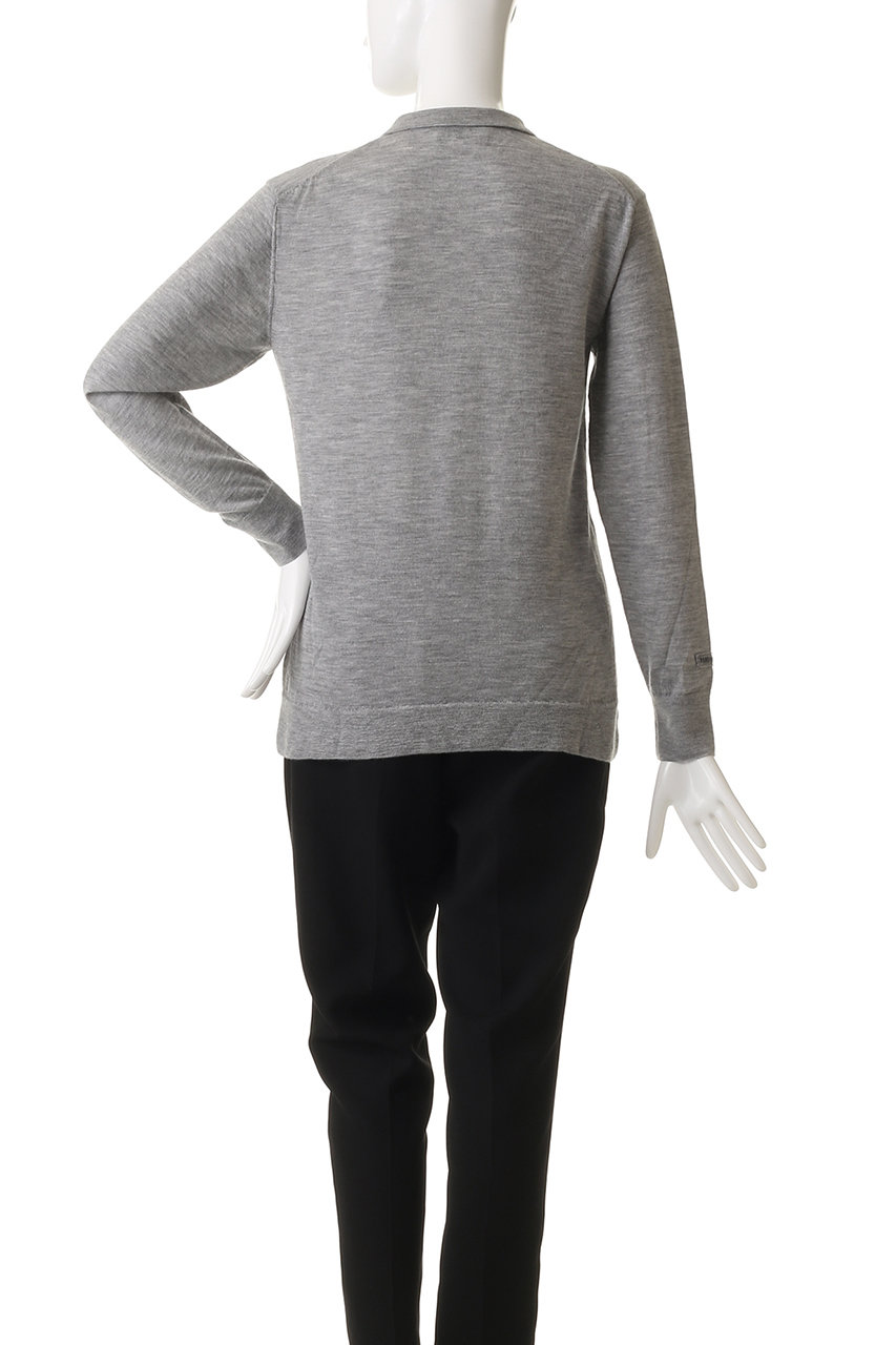 マディソンブルー　POLO KNIT MADISONBLUE(マディソンブルー)のCROCHET POLO KNIT通販