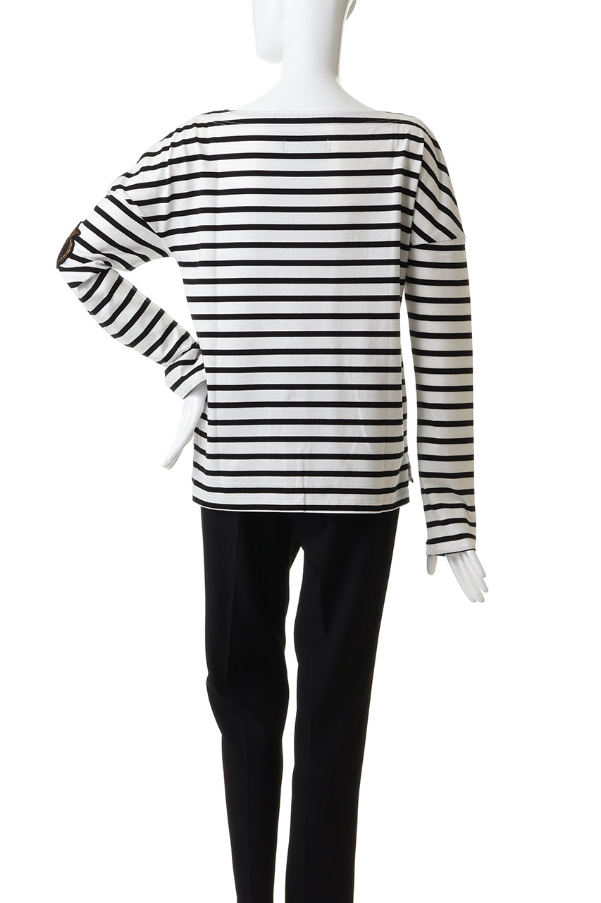 MADISONBLUE(マディソンブルー)｜BOAT NECK L/S TEE BORDER