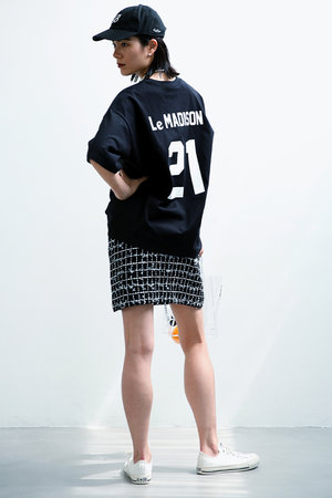 マディソンブルー/MADISONBLUEのNUMBERING TEE LE MADISON ナンバリングTシャツ(110100/110102)