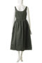 GATHER PADDING DRESS NY TWILL ギャザーパディングドレス マディソンブルー/MADISONBLUE