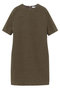 BACK FASTENER S/S SACK DRESS MOSSER  バックファスナードレス マディソンブルー/MADISONBLUE カーキ