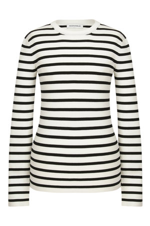 マディソンブルー/MADISONBLUEのCREW NECK BORDER PO クルーネックボーダープルオーバー(110100/110103)