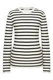 CREW NECK BORDER PO クルーネックボーダープルオーバー