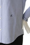 ROUND COLLAR FRILL SH OX ラウンドカラーフリルシャツ マディソンブルー/MADISONBLUE