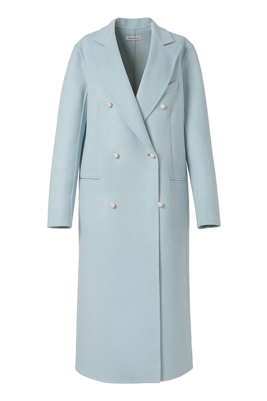 MADISON BLUEパールボタンチェスターコート　01 MADISONBLUE(マディソンブルー)｜PEARL CHESTER COAT BEAVER