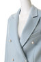 PEARL CHESTER COAT BEAVER パールボタンチェスターコート マディソンブルー/MADISONBLUE