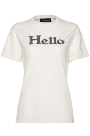 マディソンブルー/MADISONBLUEのVINTAGE HELLO TEE ヴィンテージHELLO Tシャツ(110100/110102)