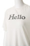 VINTAGE HELLO TEE ヴィンテージHELLO Tシャツ マディソンブルー/MADISONBLUE
