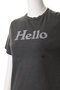 VINTAGE HELLO TEE ヴィンテージHELLO Tシャツ マディソンブルー/MADISONBLUE