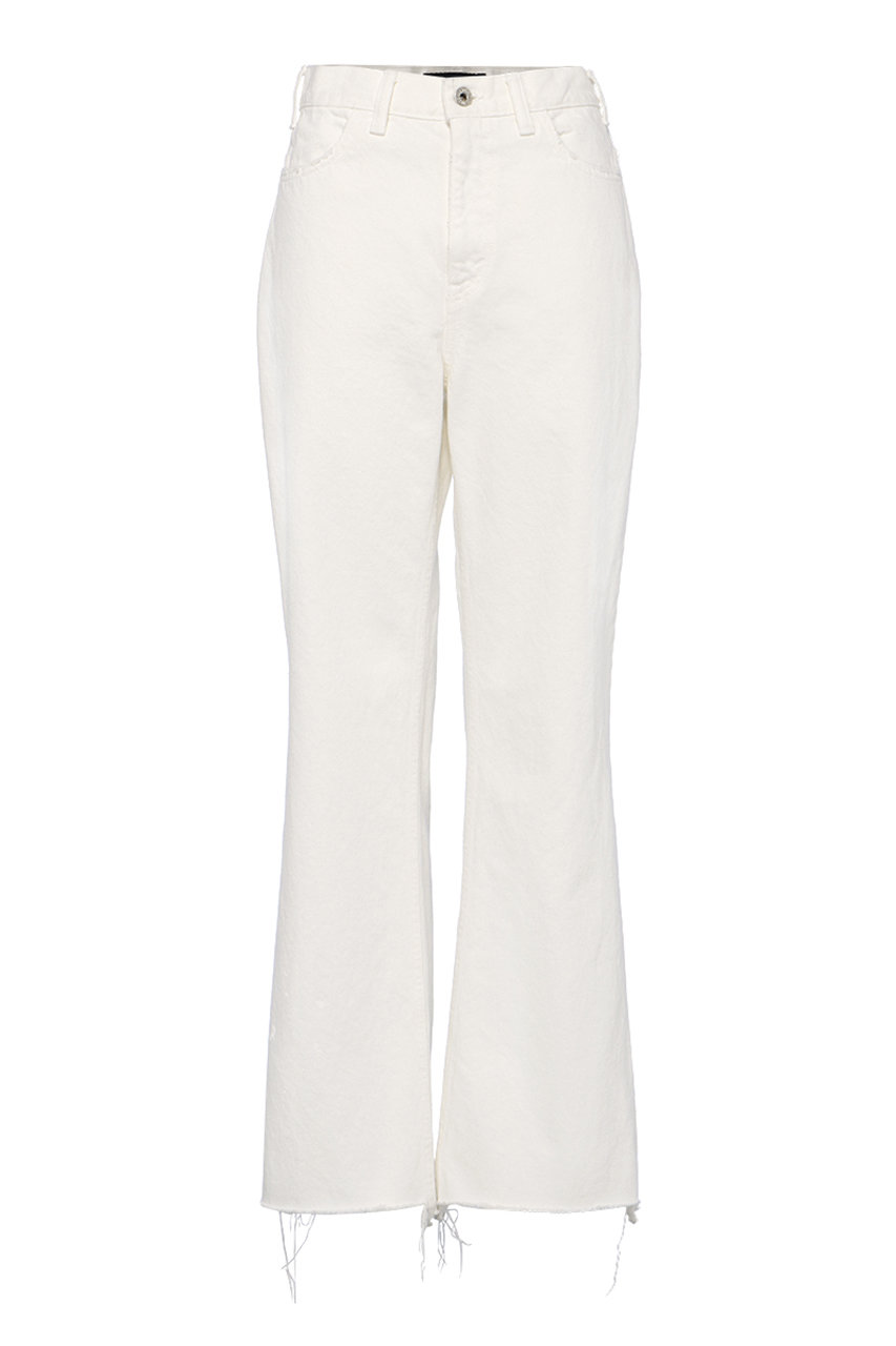 MADISONBLUE(マディソンブルー)｜HEM CUT FLARE PANTS ヘムカット