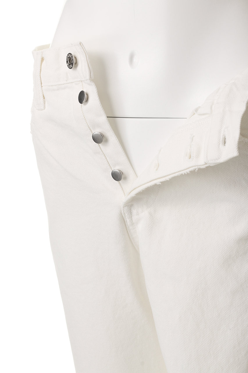 【新品未使用】テーパードデニム白00 マディソンブルー MADISONBLUE MADISONBLUE(マディソンブルー)｜TAPERED DENIM テーパード