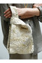 SHOP BAG S JACQUARD ショップバッグS マディソンブルー/MADISONBLUE