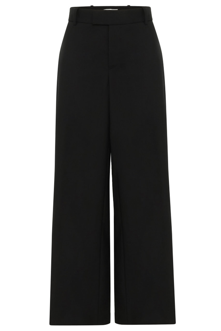 MADISONBLUE LOW WAIST ST WIDE-LEG PT W TROPICAL ワイドレッグパンツ (ブラック, 00) マディソンブルー ELLE SHOP MADISONBLUE LOW WAIST ST WIDE-LEG PT W TROPICAL ワイドレッグパンツ (ブラック, 00) マディソンブルー ELLE SHOP