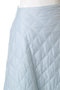 MI-MOLLET FLARE SK QUILTING キルティングミモレフレアスカート マディソンブルー/MADISONBLUE