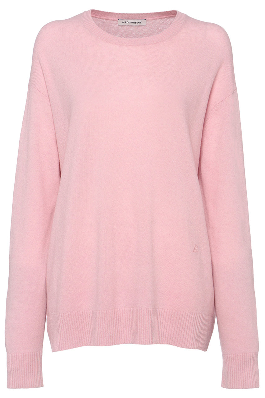 MADISONBLUE STONE WASH LOOSE CREW NECK PO クルーネックプルオーバー (ピンク, 00) マディソンブルー ELLE SHOP MADISONBLUE STONE WASH LOOSE CREW NECK PO クルーネックプルオーバー (ピンク, 00) マディソンブルー ELLE SHOP