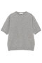 NAPPING CREW NECK H/S PO クルーネックプルオーバー マディソンブルー/MADISONBLUE グレー