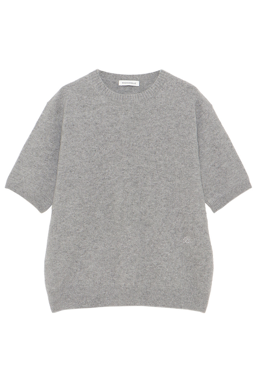 MADISONBLUE NAPPING CREW NECK H/S PO クルーネックプルオーバー (グレー, 00) マディソンブルー ELLE SHOP MADISONBLUE NAPPING CREW NECK H/S PO クルーネックプルオーバー (グレー, 00) マディソンブルー ELLE SHOP