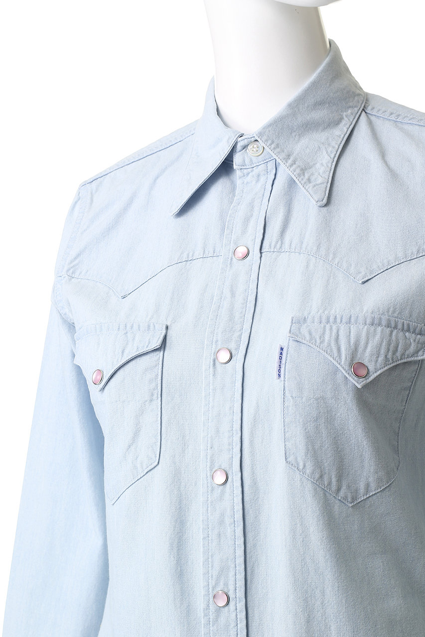 MADISONBLUE(マディソンブルー)｜WESTERN SH CHAMBRAY（VW