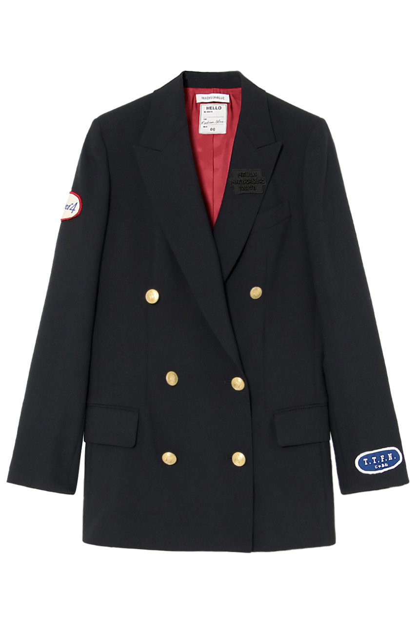 極美品 マディソンブルー W6B ブレザー 01 紺ブレ 金ボタン ネイビー MADISONBLUE(マディソンブルー)｜CUSTOM BLEECKER W6B BLAZER W6B