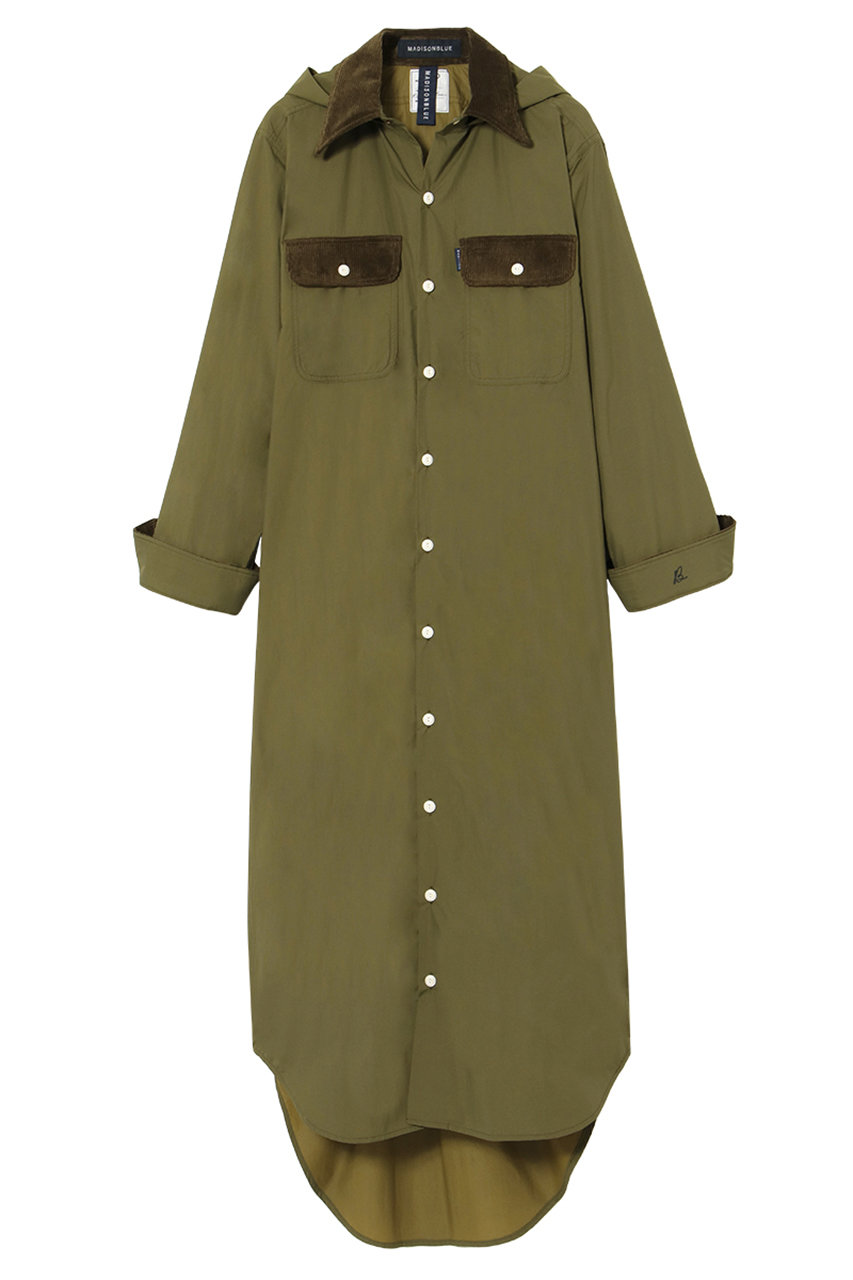 MADISONBLUE マディソンブルー　HAMPTON SHIRTカーキ 00 MADISONBLUE HAMPTON シャツ カーキ