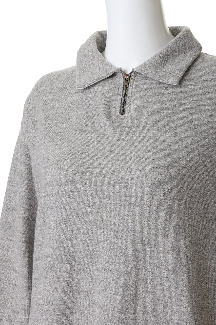 MADISONBLUE(マディソンブルー)｜HALF ZIPUP SWEAT ハーフジップアップ