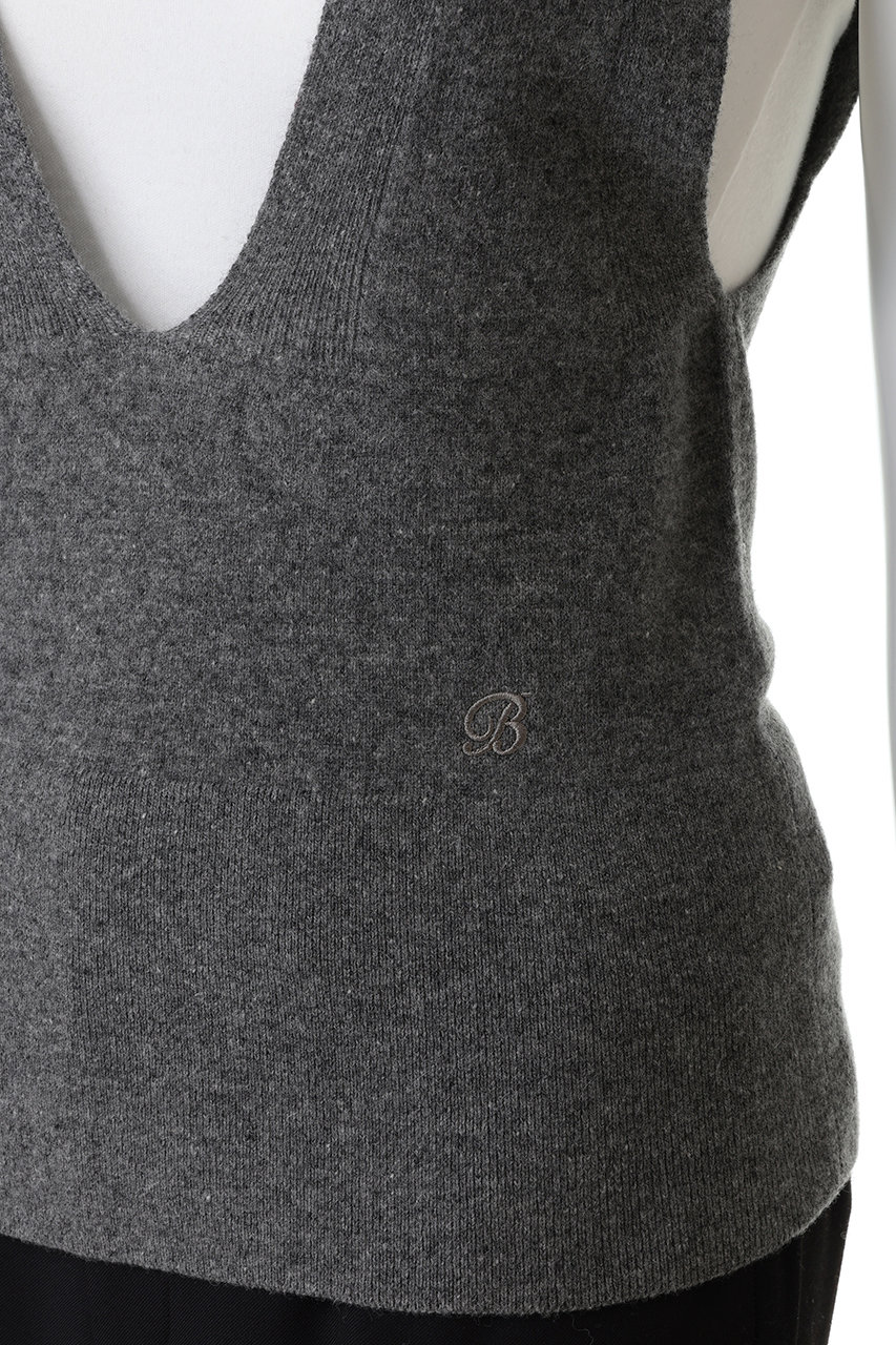 MADISONBLUE(マディソンブルー)｜DEEP V NECK VEST ディープVネック