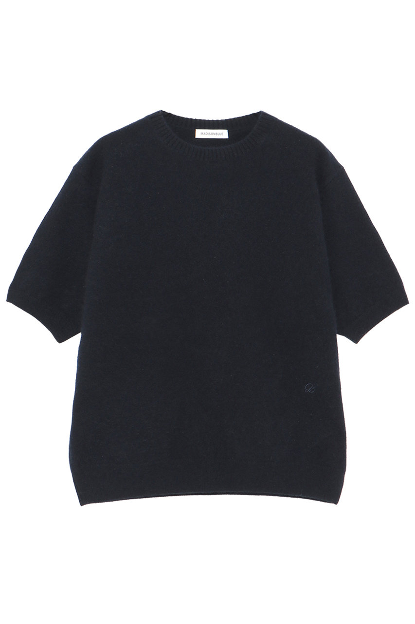 マディソンブルー/MADISONBLUEの【UNISEX】NAPPING CREW NECK H/S PO MNS クルーネックプルオーバー(ネイビー/MB251-8002M)