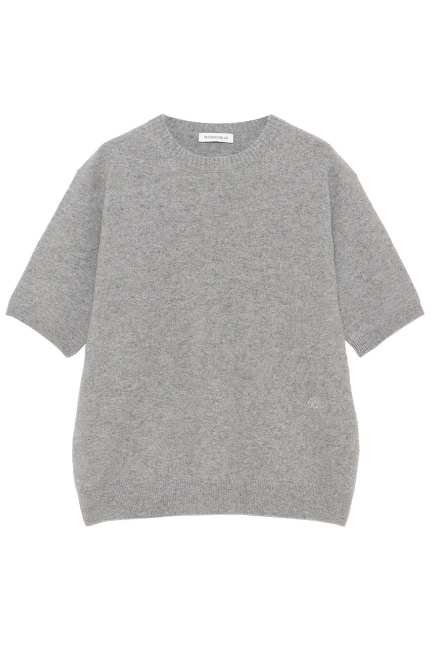 マディソンブルー/MADISONBLUEの【UNISEX】NAPPING CREW NECK H/S PO MNS クルーネックプルオーバー(グレー/MB251-8002M)