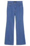 【予約販売】CENTER CREASE FLARE PANTS DENIM デニムフレアパンツ マディソンブルー/MADISONBLUE ブルー
