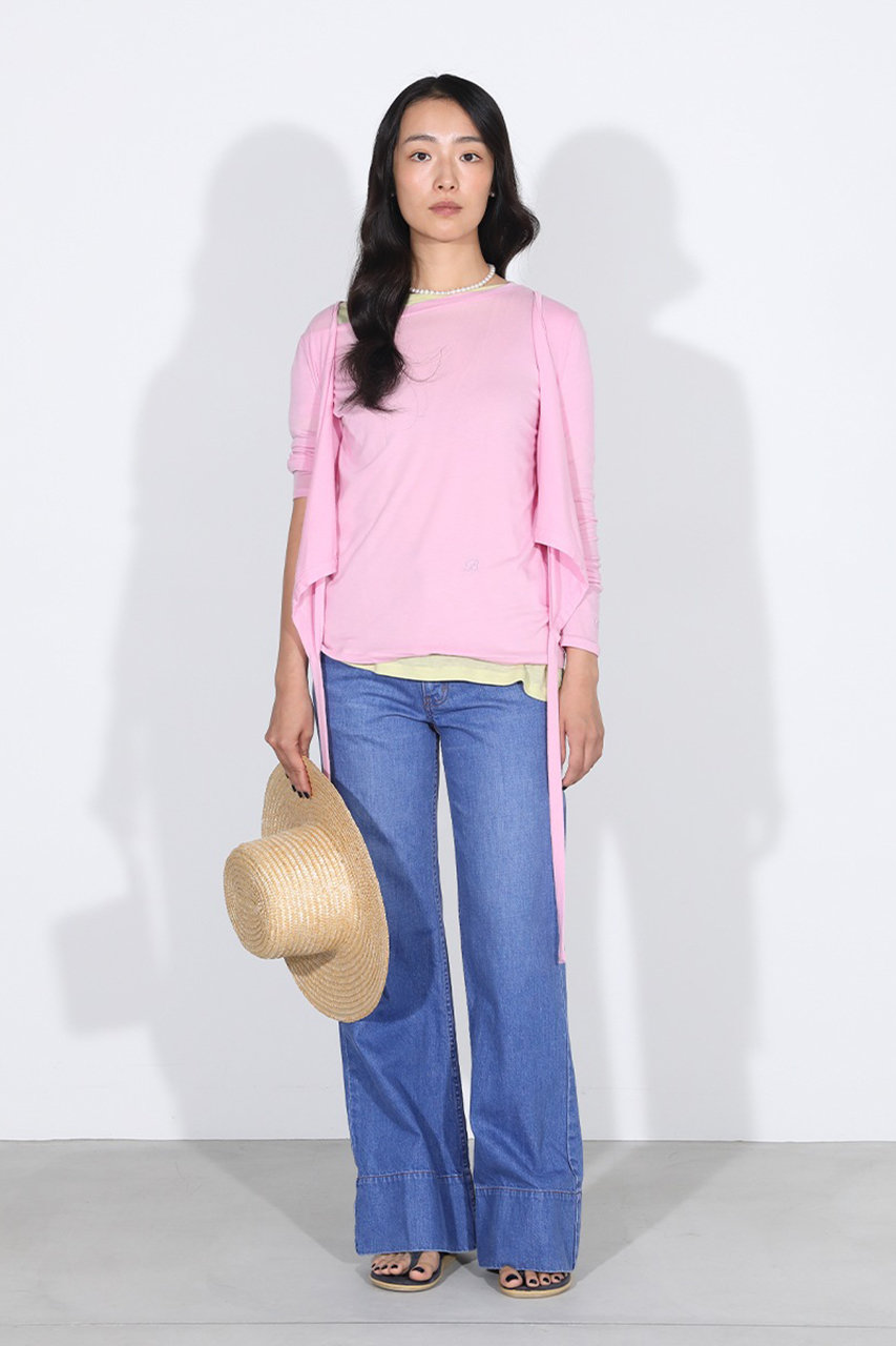 MADISONBLUE(マディソンブルー)｜BAGGY FLARE PANTS DENIM デニム