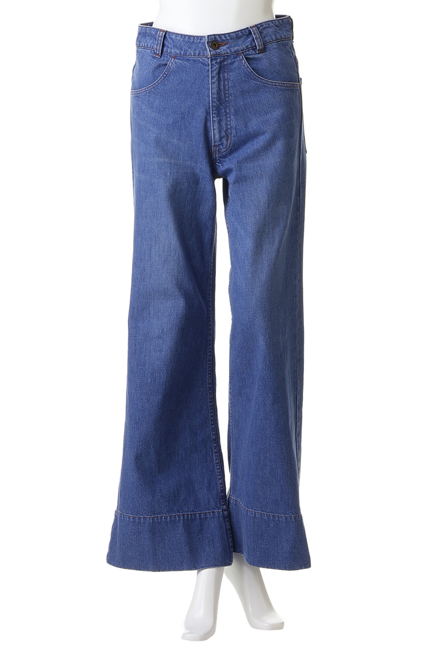 MADISONBLUE(マディソンブルー)｜【予約販売】BAGGY FLARE PANTS DENIM