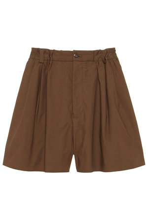 マディソンブルー/MADISONBLUEの【予約販売】VOLUME GATHER SHORTS TYPEWRITER タイプライターボリュームギャザーショートパンツ(110600/110603)