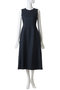【予約販売】SLEEVELESS DRESS LINEN リネンスリーブレスドレス マディソンブルー/MADISONBLUE